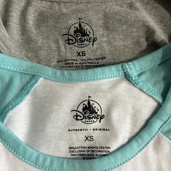 Disney parks Mickey shirts size XS (4) NWT (2shirts) - Picture 5 of 7